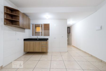 Sala e Cozinha de casa de condomínio para alugar com 1 quarto, 38m² em Vila Nova Mazzei, São Paulo