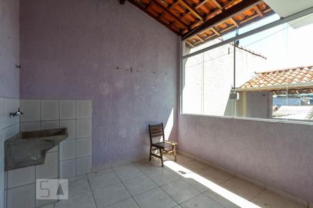 Casa à venda com 230m², 4 quartos e 3 vagasÁrea de serviço da edícula