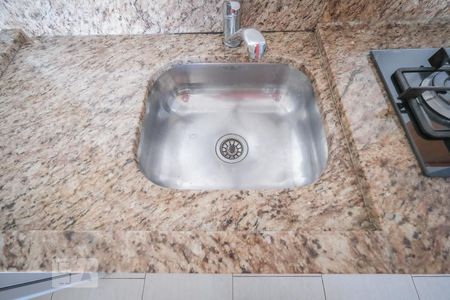 Studio para alugar com 27m², 1 quarto e sem vagaDetalhe da cozinha