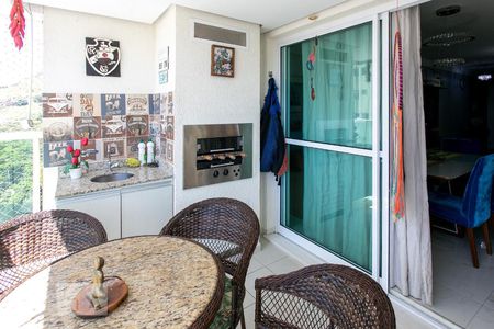 Varanda gourmet de apartamento à venda com 4 quartos, 128m² em Recreio dos Bandeirantes, Rio de Janeiro