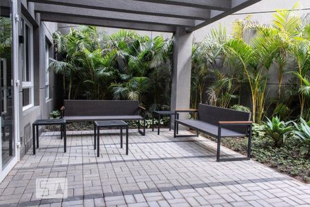 Área comum de kitnet/studio à venda com 1 quarto, 28m² em República, São Paulo