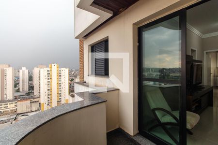 Varanda de apartamento para alugar com 3 quartos, 118m² em Vila Antonieta, São Paulo