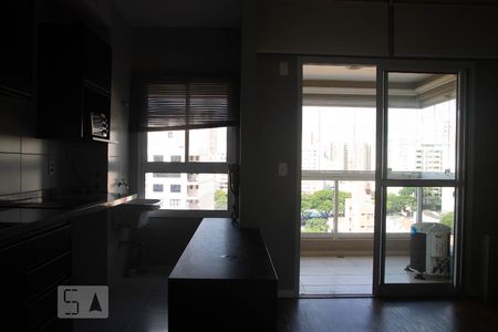 Cozinha de apartamento à venda com 1 quarto, 44m² em Vila Lídia, Campinas