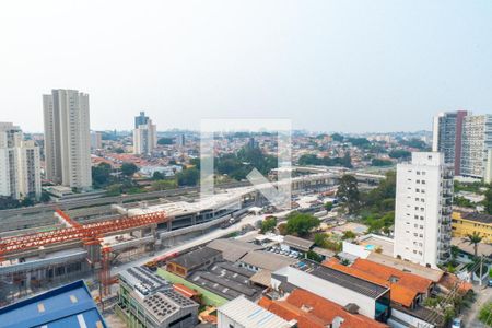 Vista da Sacada Sala de apartamento para alugar com 1 quarto, 37m² em Jardim Brasil (zona Sul), São Paulo