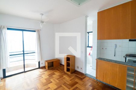 Sala de apartamento para alugar com 1 quarto, 37m² em Jardim Brasil (zona Sul), São Paulo