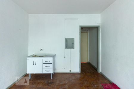 Cozinha de kitnet/studio para alugar com 1 quarto, 22m² em Vila Buarque, São Paulo