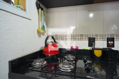 Cozinha - 1º piso de casa de condomínio à venda com 1 quarto, 77m² em Jardim Carvalho, Porto Alegre