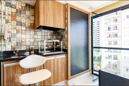 Varanda Gourmet de apartamento para alugar com 3 quartos, 108m² em Chácara Inglesa, São Paulo