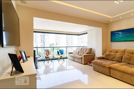 Sala de apartamento para alugar com 3 quartos, 108m² em Chácara Inglesa, São Paulo