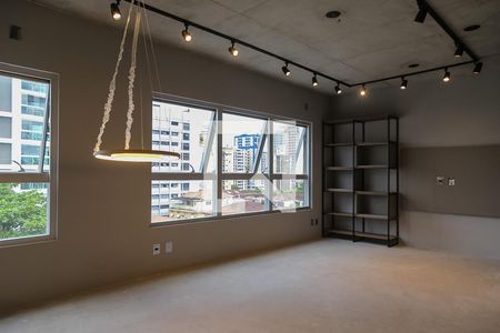 Sala de apartamento para alugar com 1 quarto, 74m² em Embaré, Santos