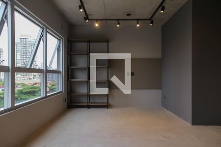 Sala de apartamento para alugar com 1 quarto, 74m² em Embaré, Santos