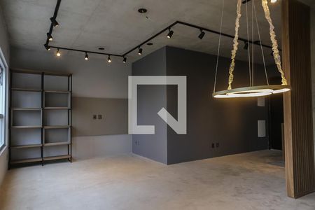 Sala de apartamento para alugar com 1 quarto, 74m² em Embaré, Santos