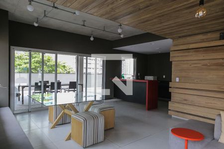 Apartamento para alugar com 74m², 1 quarto e 1 vagaSalão de festas