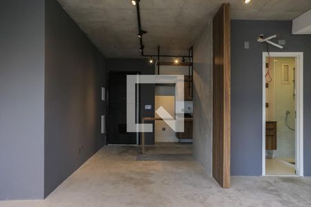 Sala de apartamento para alugar com 1 quarto, 74m² em Embaré, Santos