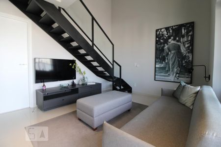 Sala de apartamento para alugar com 1 quarto, 58m² em Campo Belo, São Paulo
