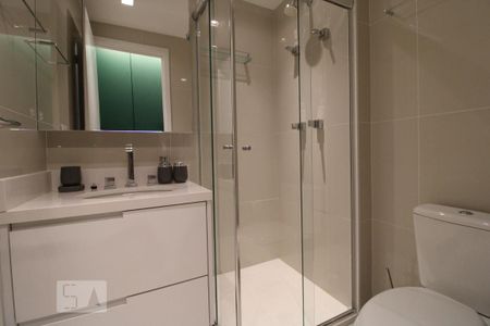 Apartamento para alugar com 58m², 1 quarto e 2 vagasBanheiro da suíte