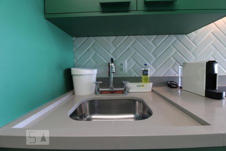 Apartamento para alugar com 58m², 1 quarto e 2 vagasPia da cozinha