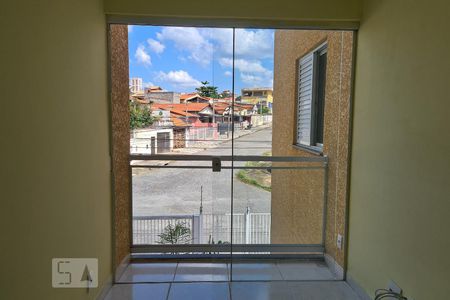 Detalhe Sala de apartamento para alugar com 2 quartos, 58m² em Vila Barcelona, Sorocaba