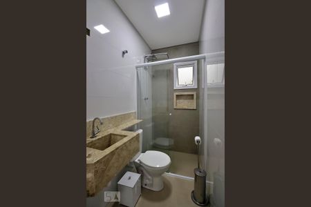 Banheiro da Suíte de apartamento para alugar com 2 quartos, 108m² em Parque das Nações, Santo André