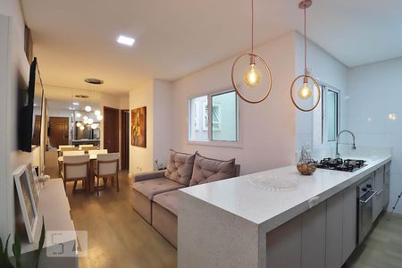 Sala de apartamento para alugar com 2 quartos, 108m² em Parque das Nações, Santo André