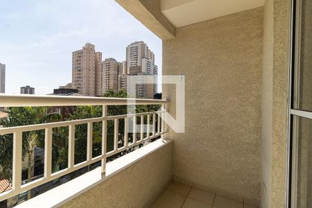 Varanda da Sala  de apartamento à venda com 2 quartos, 46m² em Vila das Mercês, São Paulo