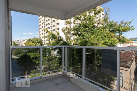 Varanda da Sala de apartamento à venda com 2 quartos, 64m² em Praça da Bandeira, Rio de Janeiro