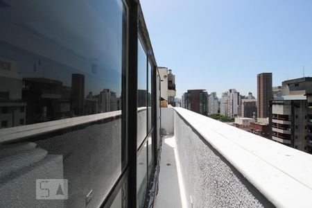 Varanda  de apartamento para alugar com 1 quarto, 125m² em Itaim Bibi, São Paulo