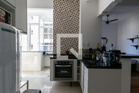 Cozinha de apartamento para alugar com 2 quartos, 82m² em José Menino, Santos