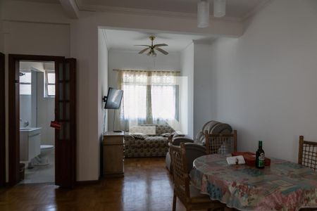 Sala de apartamento para alugar com 2 quartos, 82m² em José Menino, Santos
