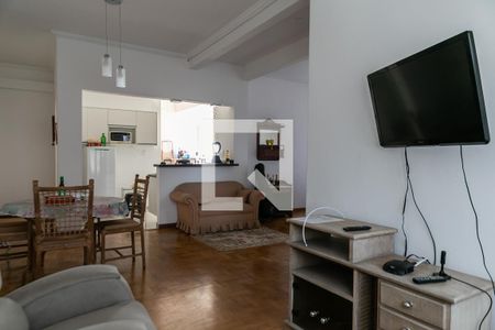 Sala de apartamento para alugar com 2 quartos, 82m² em José Menino, Santos
