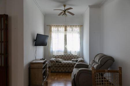 Sala de apartamento para alugar com 2 quartos, 82m² em José Menino, Santos