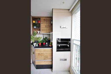 Varanda gourmet de apartamento à venda com 2 quartos, 84m² em Centro, São Bernardo do Campo