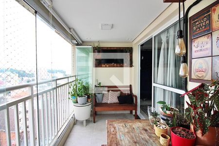 Varanda gourmet de apartamento à venda com 2 quartos, 84m² em Centro, São Bernardo do Campo