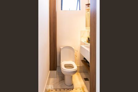 Lavabo de apartamento à venda com 3 quartos, 130m² em Liberdade, Belo Horizonte