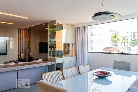 Sala de apartamento à venda com 3 quartos, 130m² em Liberdade, Belo Horizonte