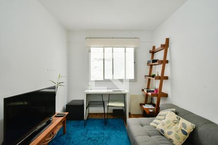 Sala de apartamento para alugar com 1 quarto, 40m² em Bela Vista, São Paulo