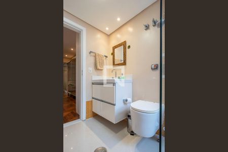 Banheiro Social de apartamento para alugar com 2 quartos, 90m² em Paraíso, São Paulo