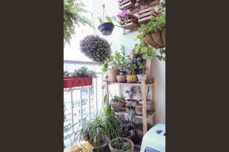 Varanda da Sala de apartamento para alugar com 2 quartos, 60m² em Rudge Ramos, São Bernardo do Campo