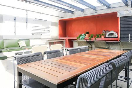 Área comum - Churrasqueira de kitnet/studio à venda com 1 quarto, 24m² em Sumarezinho, São Paulo