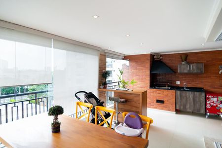 Varanda de apartamento para alugar com 3 quartos, 134m² em Jardim Taquaral, São Paulo