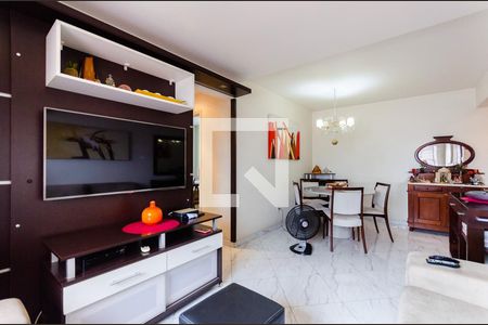 Sala de apartamento para alugar com 2 quartos, 80m² em Boqueirão, Santos