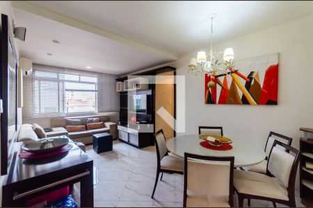 Sala de apartamento para alugar com 2 quartos, 80m² em Boqueirão, Santos