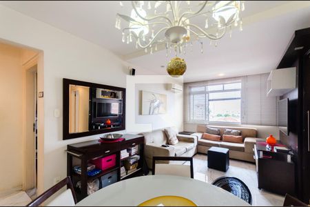 Sala de apartamento para alugar com 2 quartos, 80m² em Boqueirão, Santos