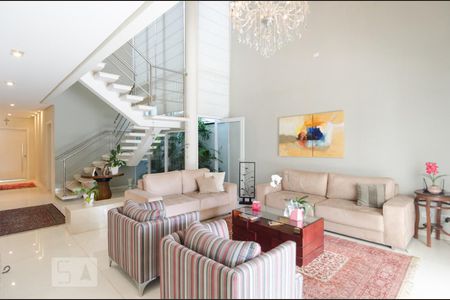 Sala de casa de condomínio para alugar com 4 quartos, 482m² em Anchieta, São Bernardo do Campo