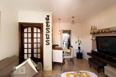 Sala de Estar / Jantar de apartamento à venda com 2 quartos, 64m² em Vila Bruna, São Paulo