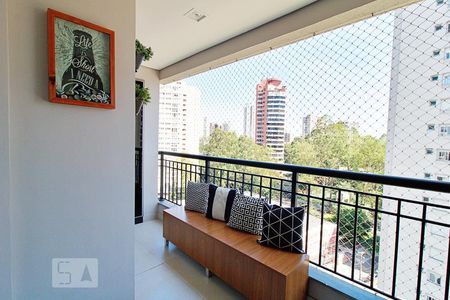 Varanda da Sala de apartamento para alugar com 3 quartos, 70m² em Jardim Parque Morumbi, São Paulo