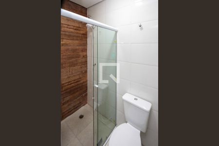 Banheiro da Suite de kitnet/studio para alugar com 1 quarto, 37m² em Vila Santa Clara, São Paulo