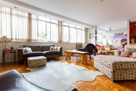 Sala de apartamento à venda com 3 quartos, 256m² em Cerqueira César, São Paulo