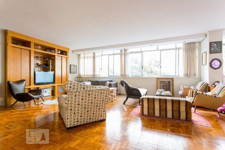 Sala de apartamento à venda com 3 quartos, 256m² em Cerqueira César, São Paulo