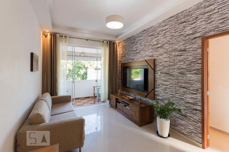 Sala de apartamento à venda com 2 quartos, 85m² em Grajaú, Rio de Janeiro